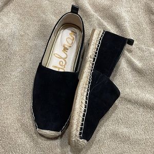 Sam Edelman black espadrilles